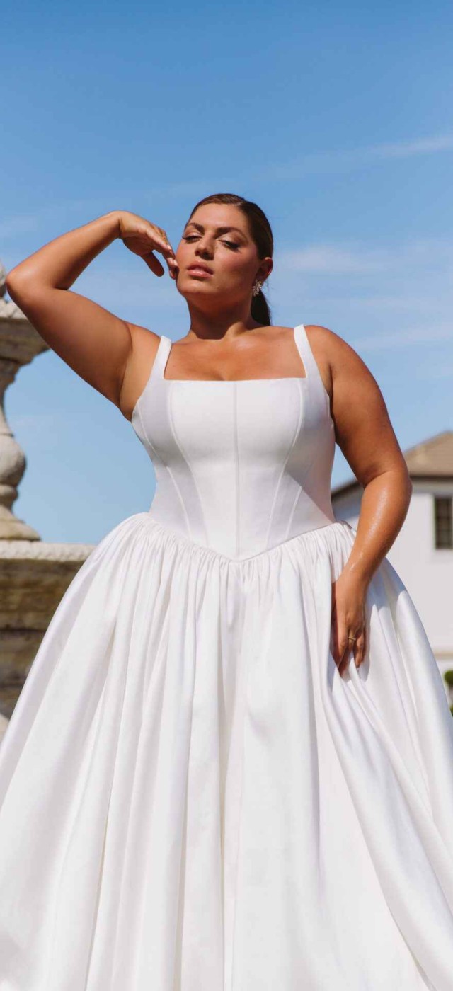 Vestido novia talla grande Barcelona